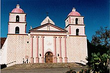 December 4: Mission Santa Barbara is founded. Mission Santa Barbara 1987.jpg