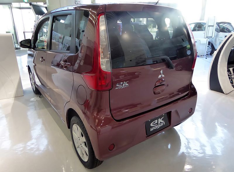 File:Mitsubishi eK wagon G e-ASSIST (B11W) rear.JPG