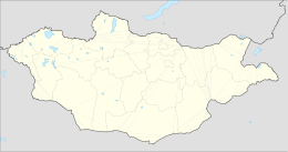 Батширээт сум is located in Mongolia