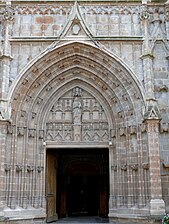 Westliches Portal fertiggestellt im Jahr 1459
