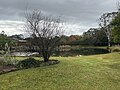 Dam at the front of a property on Montelimar Place in Wallacia, New South Wales