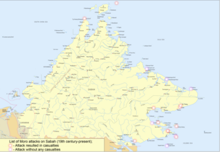 Cross border attacks in Sabah 1962–present Moro attacks in Sabah, Malaysia