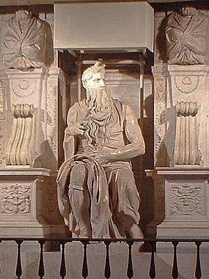 Moses (Michaelangelo - San Pietro in Vincoli - Rome).jpg