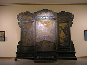 Travel throne of the Kangxi Emperor