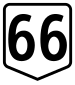 Route 66 perisai}}