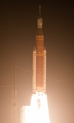 Lancement de la mission Artemis Ile 16 novembre 2022.