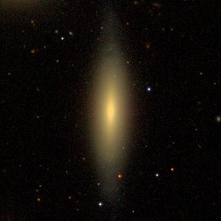 <span class="mw-page-title-main">NGC 4550</span> Lenticular galaxy in the constellation Virgo