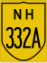 National Highway 332A marker