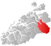 Sunndal dentro de Møre og Romsdal