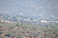 Nahliel in the front. Behind are arab houses in al-Mazra'a al-Qibliya. Taken from Halamish.