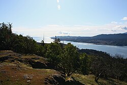 View of Nanoose Bay from Notch Hill