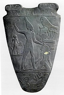 <span class="mw-page-title-main">Narmer</span> Ancient Egyptian pharaoh of the Early Dynastic Period