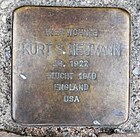 Nauheim Stolperstein Hintergasse 2 Kurt S. Neumann.jpg