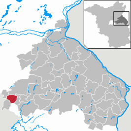 Kaart van Neuenhagen bei Berlin