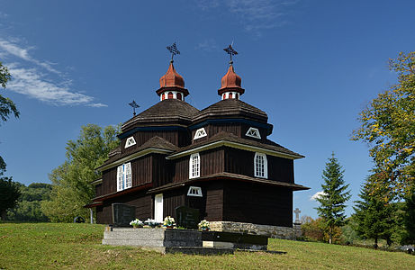 Nižný Komárnik (Alsókomárnok) - wooden church