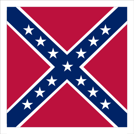 Sources have stated that the saltire in the Alabama state flag preserves the distinctive features of the Confederate battle flag.