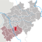 Lage des Rheinisch-Bergischen Kreises in Nordrhein-Westfalen