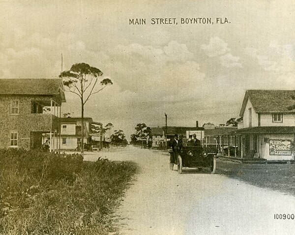 Ocean Avenue in 1915