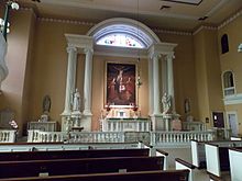 The church's interior Old St. Joseph's Church, Philadelphia 05.JPG