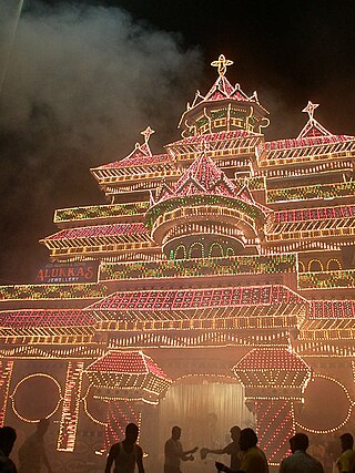 <span class="mw-page-title-main">Feast of Saint Raphael, Ollur</span> Annual festival in Ollur, Kerala, India