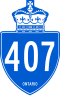 Highway 407 shield