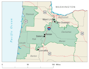 Oregon's 5th congressional district - Wikiwand