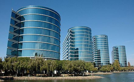 Oracle in Redwood City.