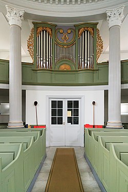 Die Orgel der reformierten Kirche von Aurich