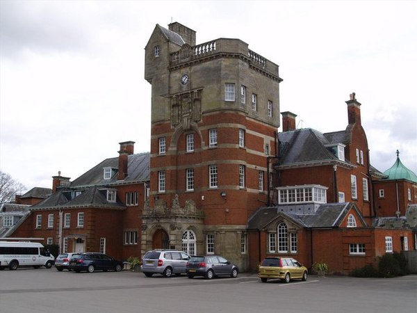 Devitt House, with the parade ground in the foreground