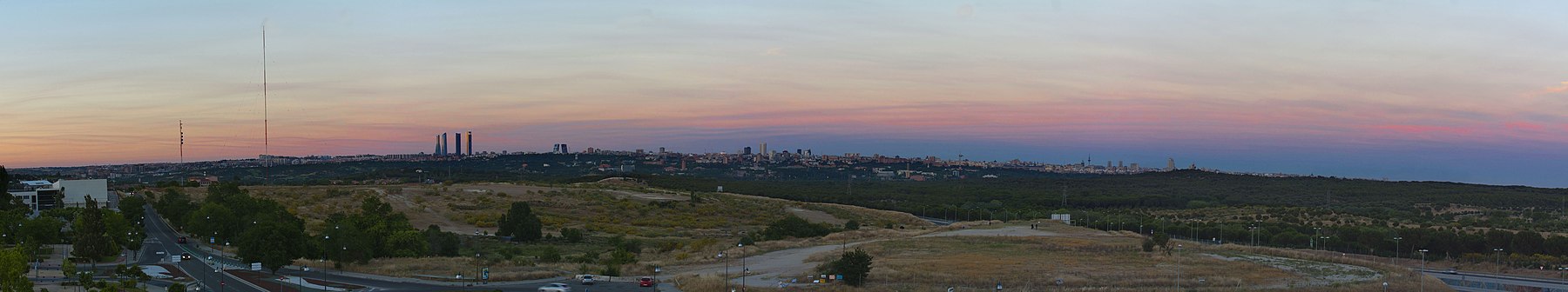 Panomara Madrid Desde Terraza - Panoramamio.jpg