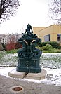 Fontana del giardino Villemin.