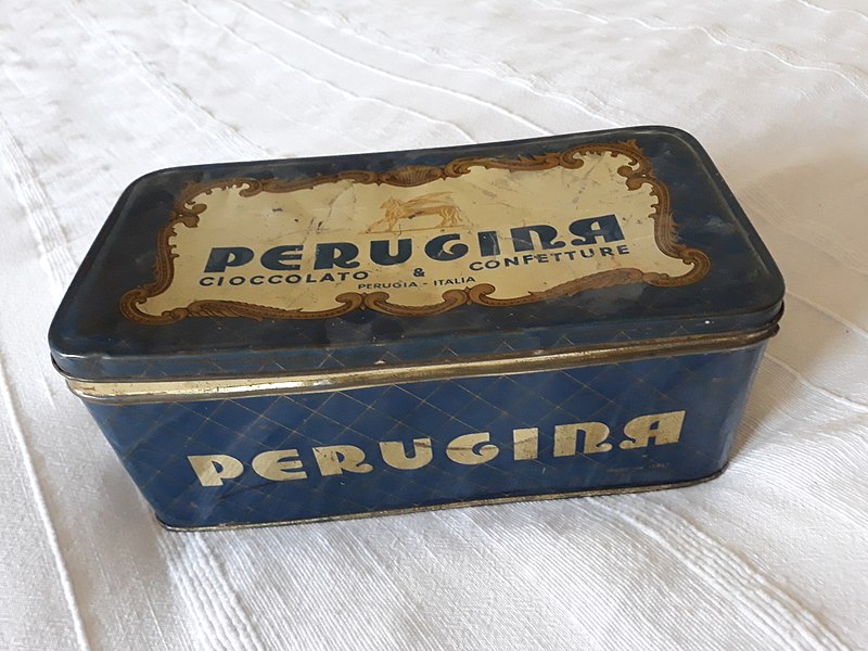 File:Perugina chocolate tin box.jpg