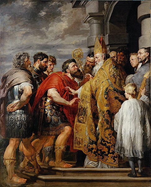 File:Peter Paul Rubens, , Kunsthistorisches Museum Wien, Gemäldegalerie - Hl. Ambrosius und Kaiser Theodosius - GG 524 - Kunsthistorisches Museum.jpg