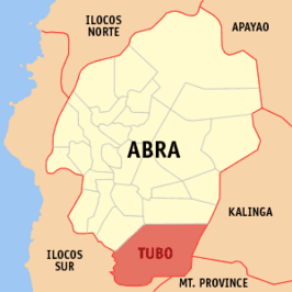 Kaart van Tubo