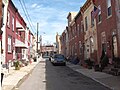 Harper Street, Fairmount, Philadelphia, PA 19130, looking east, 3000 block