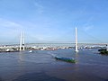 Cầu Phú Mỹ qua quýt sông Sài Gòn