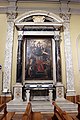 Altare Borromei, con l'Estasi di santo Stefano con i santi Gregorio, Benedetto e Francesco di Passignano