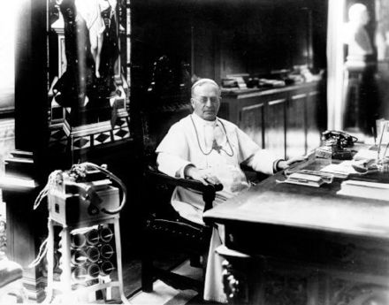 During the Spanish Civil War, Pope Pius XI wrote, "bolshevistic and atheistic Communism, which aims at upsetting the social order and at undermining the very foundations of Christian civilization", had destroyed "as far as possible every church and every monastery".[132]