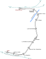 Plan des voies du T4