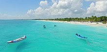 One of the Tulum beaches