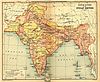 100px political divisions of the indian empire%2c 1909