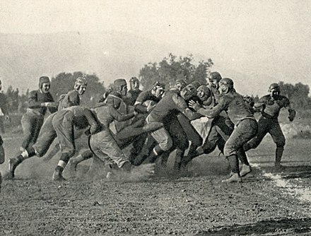 The football team in 1911