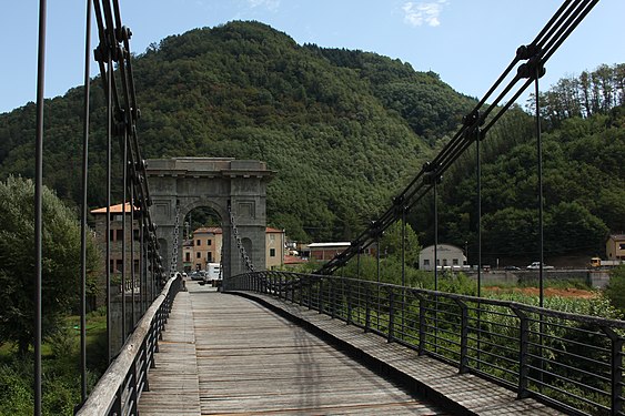 Ponte delle Catene, Tuscany, Italy