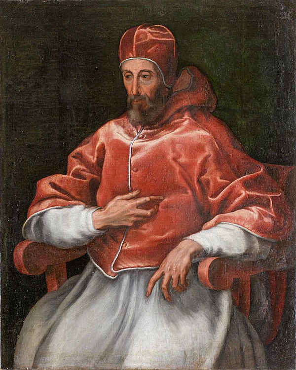 Portrait by an unknown artist close to Jacopino del Conte, c. 1556 – c. 1560