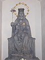 Praha - Nové Město, Emauzský klášter - socha Panny Marie