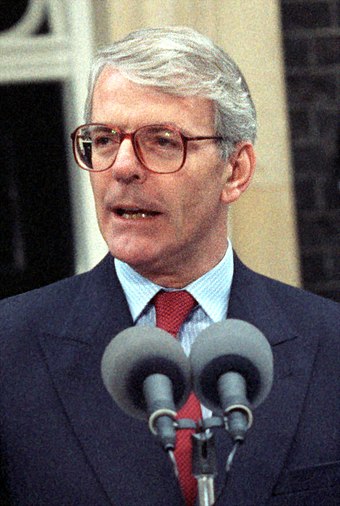 John Major, Prime Minister of the United Kingdom (1990–1997)