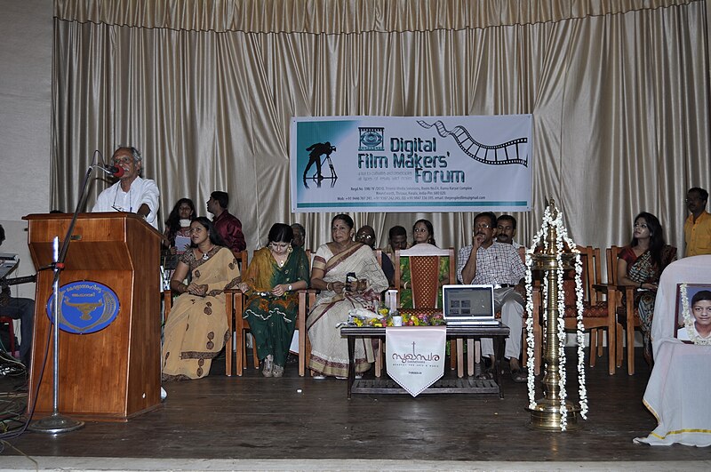 File:Prof.K.B. Unnithan speaks in Jalachhayam award event-2.jpg