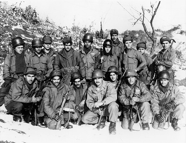 Engineers of the 65th Infantry Regiment in Korea