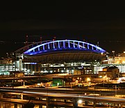 Qwest Field Nighttime