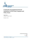 Thumbnail for File:R42770 Community Development Financial Institutions (CDFI) Fund Programs and Policy Issues (IA R42770CommunityDevelopmentFinancialInstitutionsCDFIFundProgramsandPolicyIssues-crs).pdf